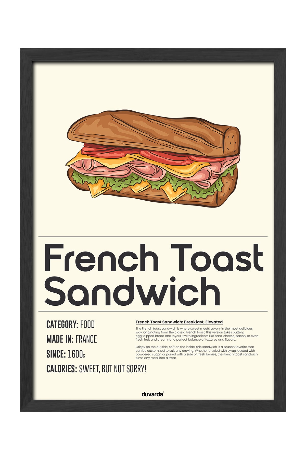 French Toast Siyah