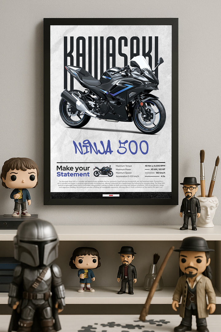 Kawasaki Ninja 500 - tablo