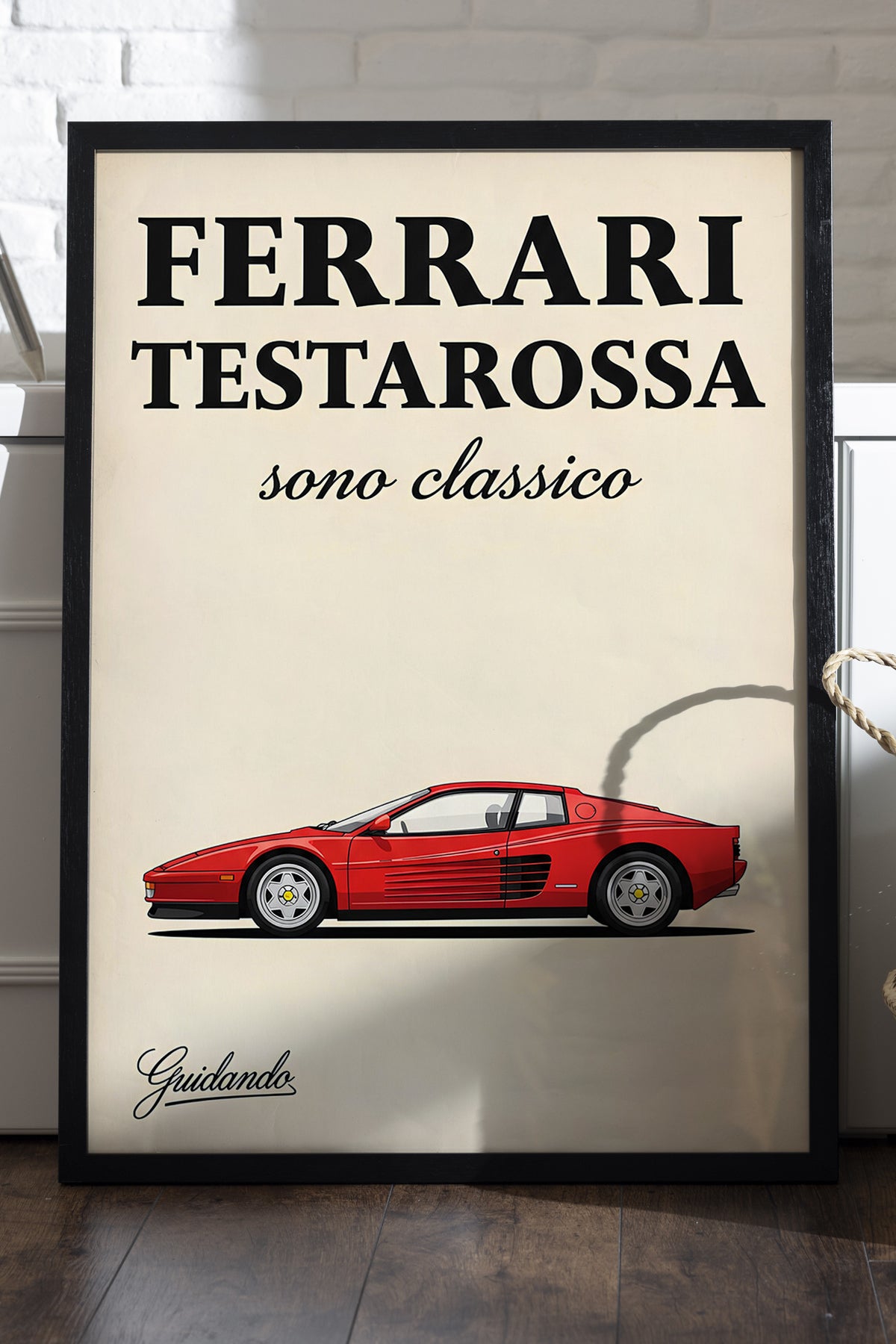 Ferrari Testarossa - tablo