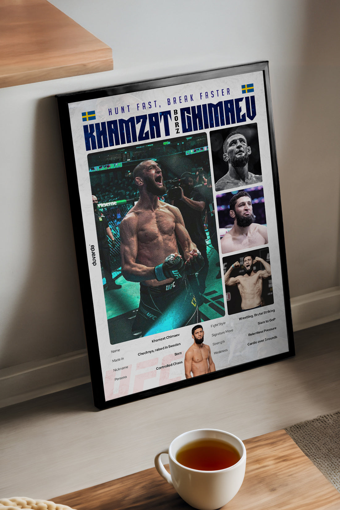 Khamzat Chimaev UFC - tablo
