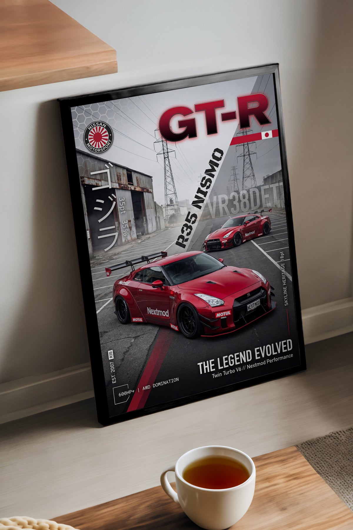 Nissan GT-R R35 Nismo - tablo