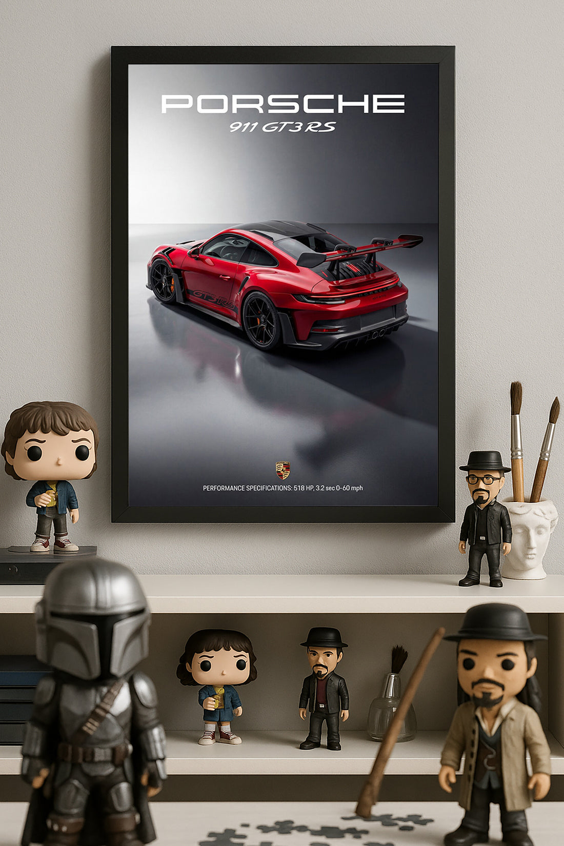 Porsche 911 GT3 RS - tablo