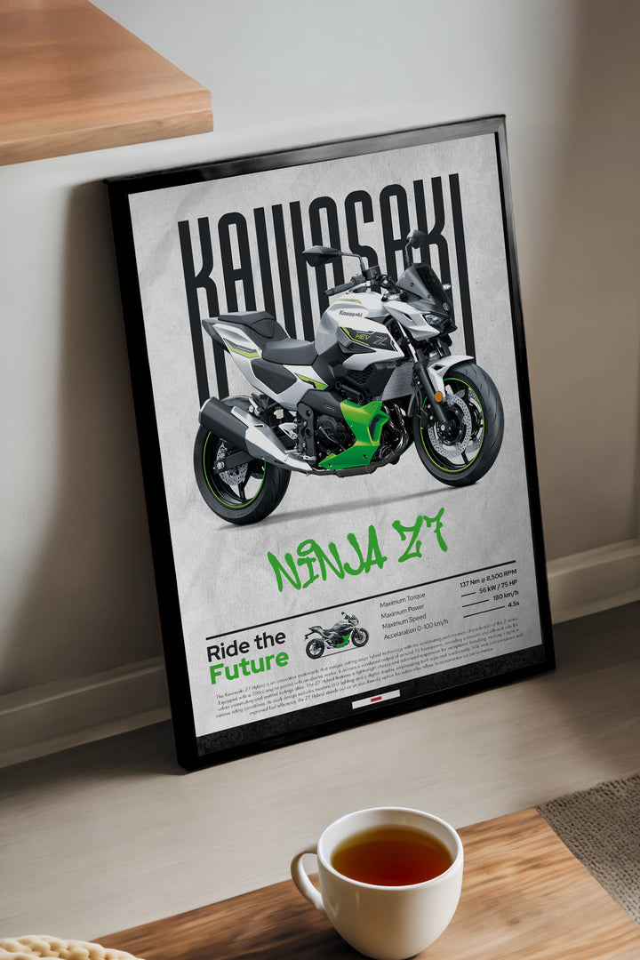 Kawasaki Ninja Z7 - tablo