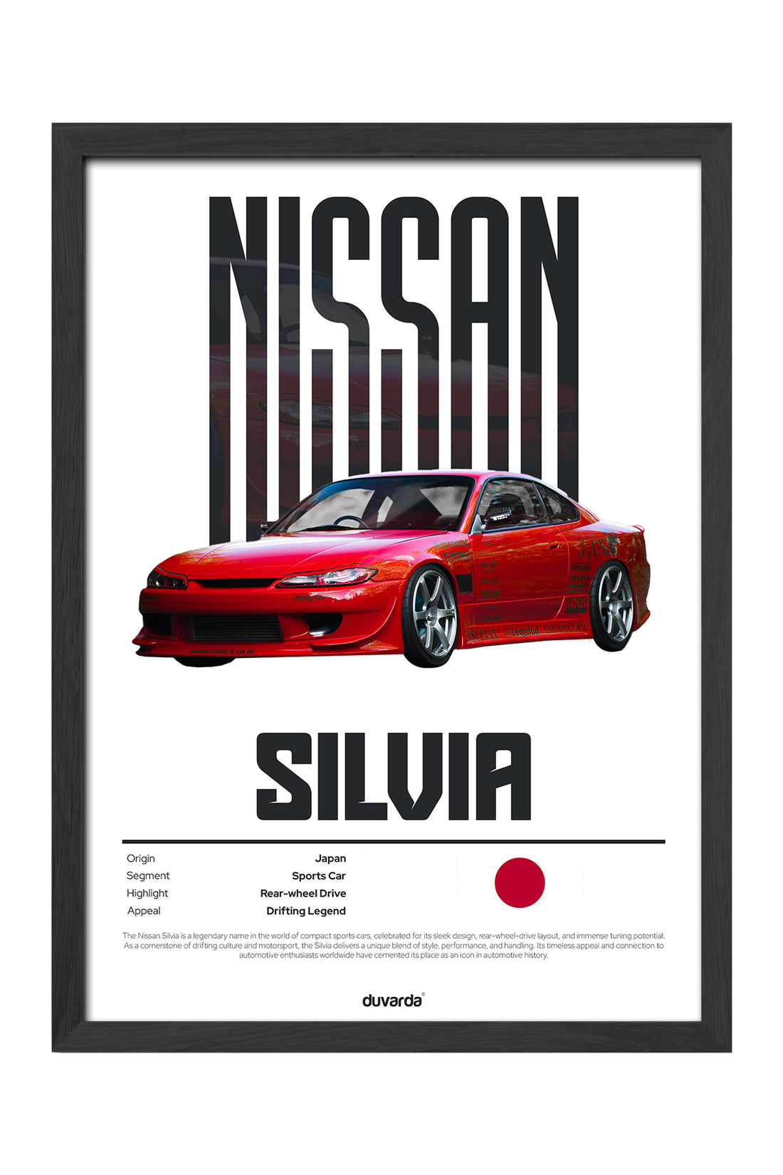 Nissan Silvia Araba - tablo