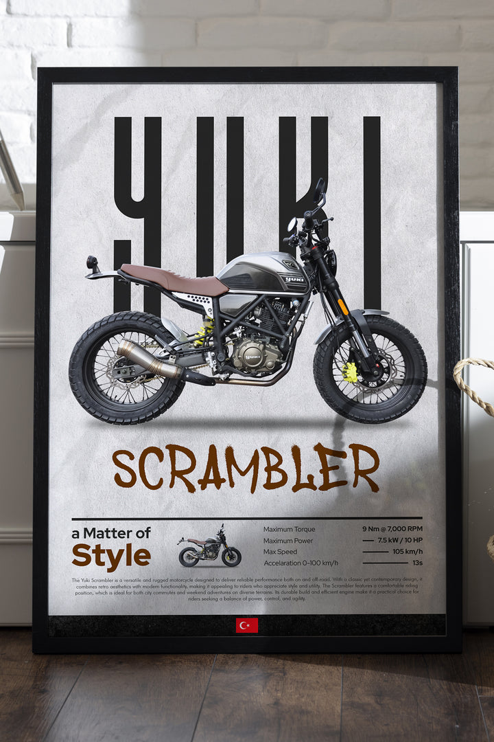 Yuki Scrambler Beyaz