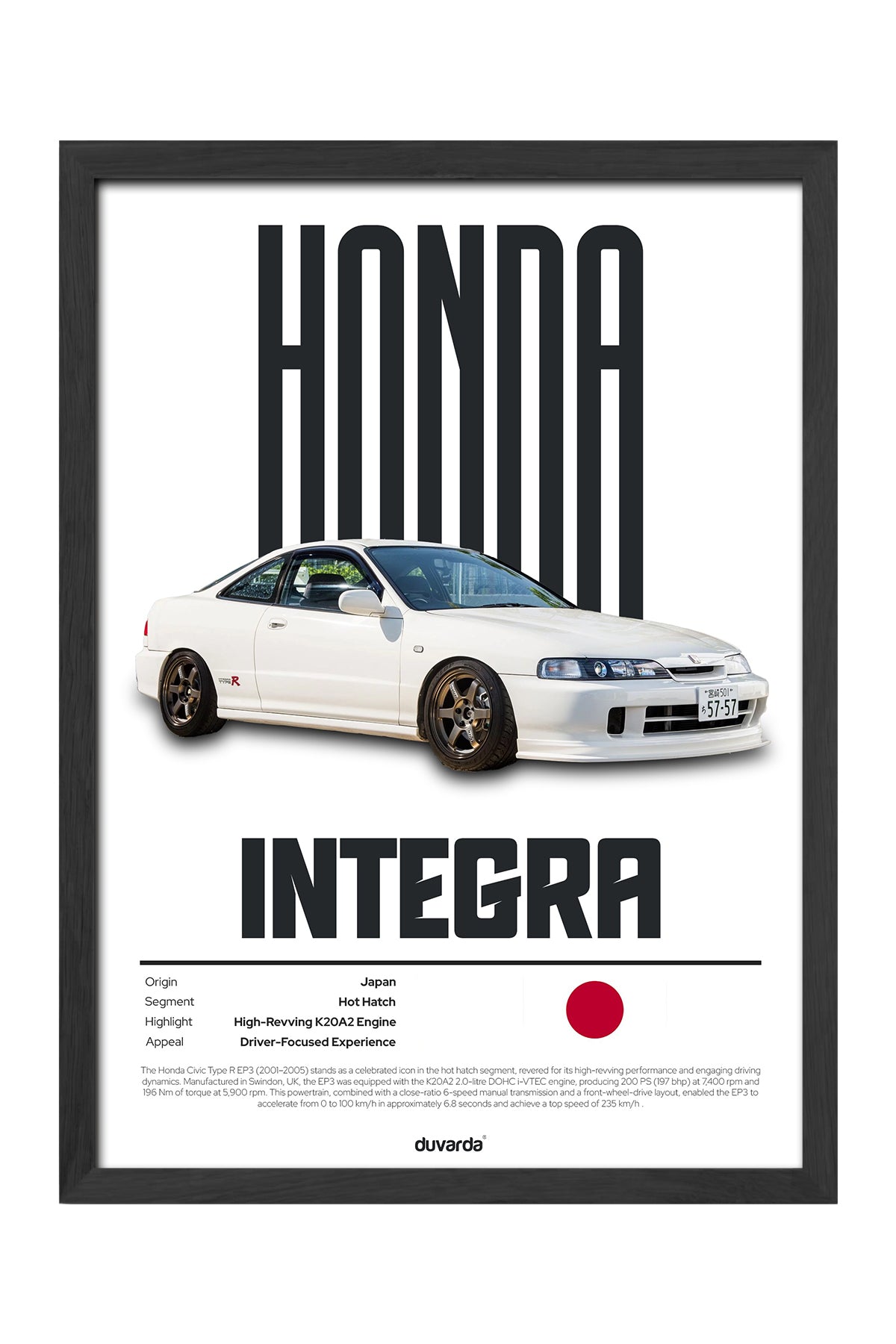 Honda Integra Araba - tablo