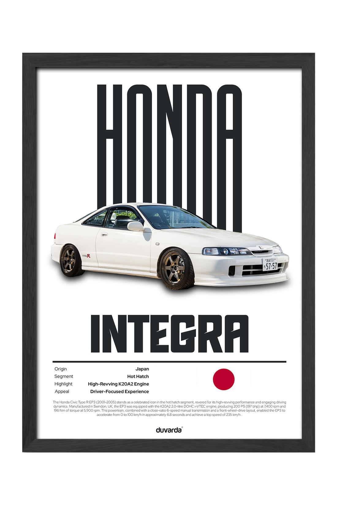 Honda Integra Araba - tablo