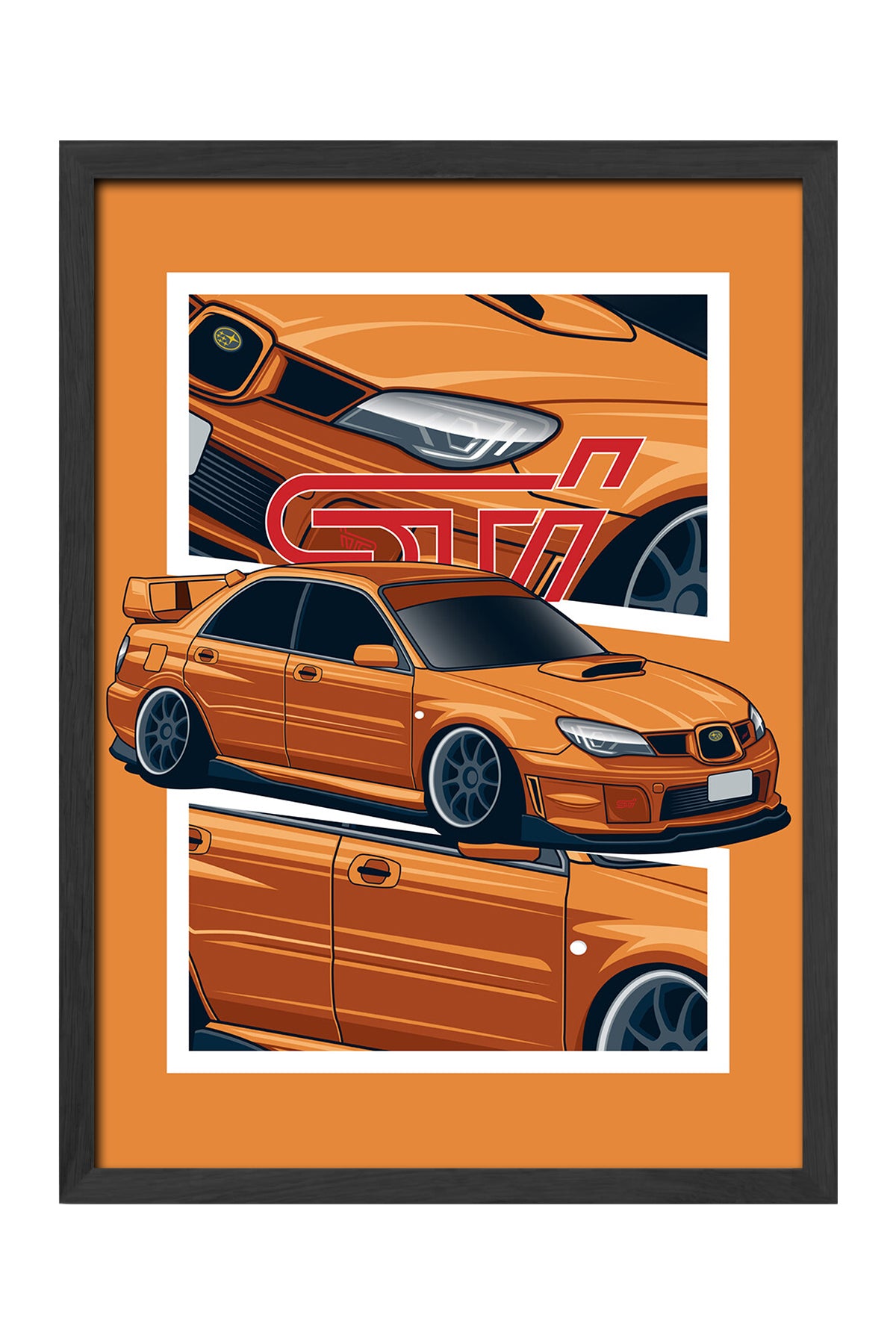 Subaru WRX STI - tablo