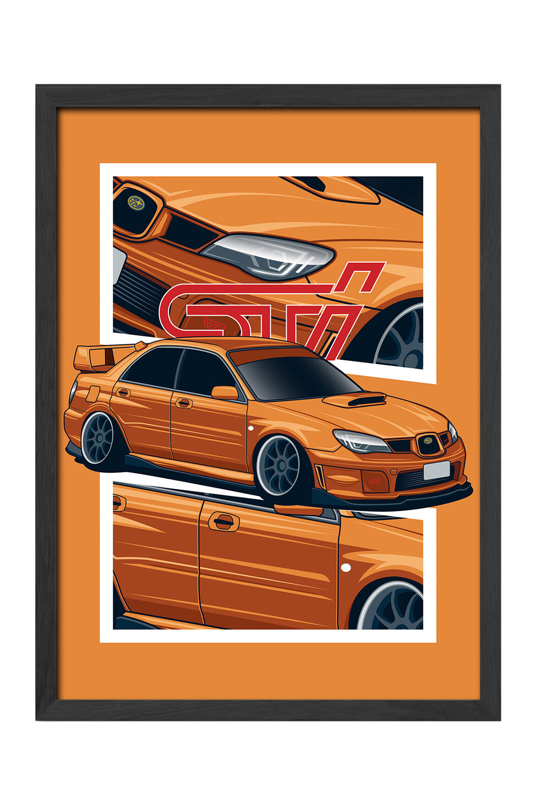Subaru WRX STI - tablo