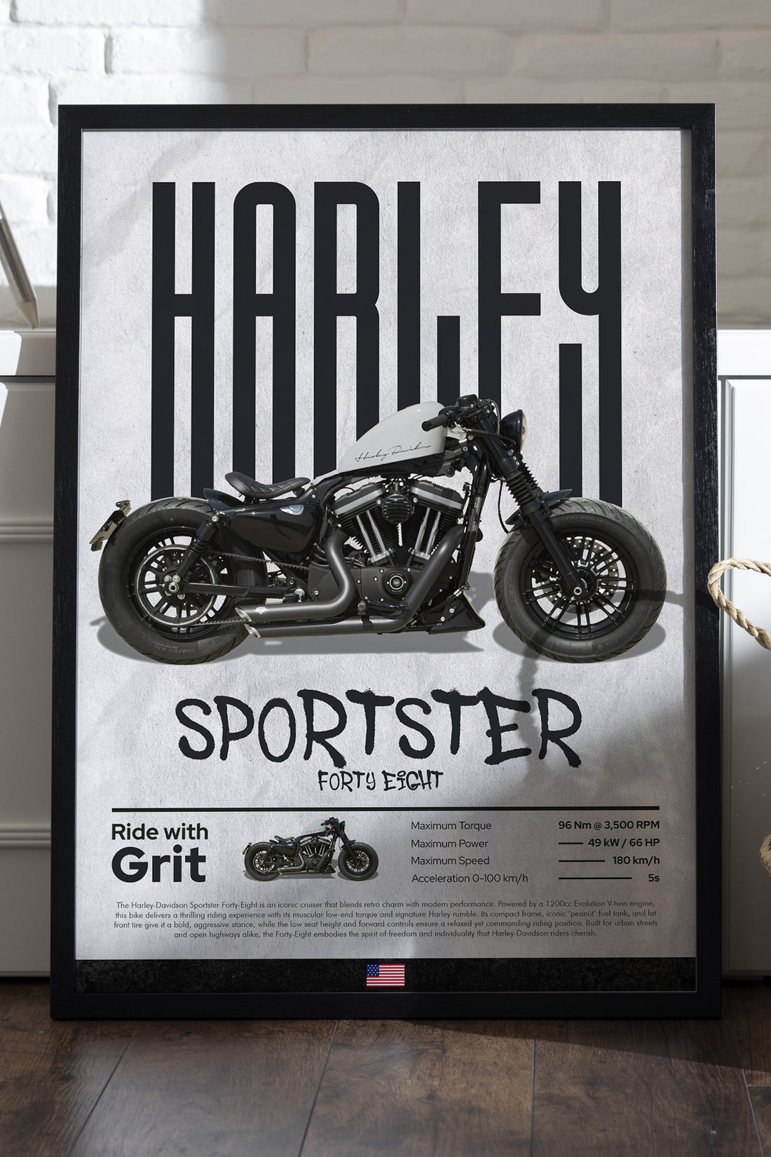 Harley David Sportster 48 - tablo