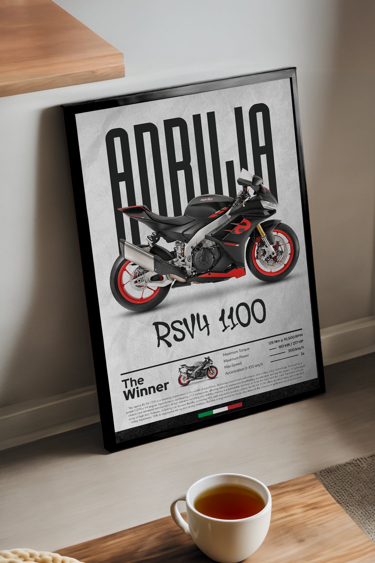 Aprilia RS V4 1100 Siyah