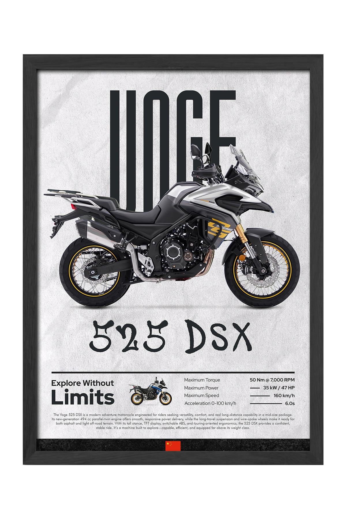Voge 525 DSX Beyaz