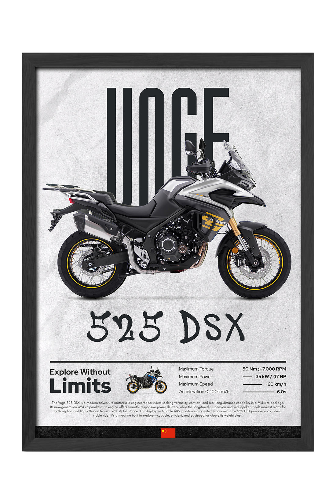 Voge 525 DSX Beyaz