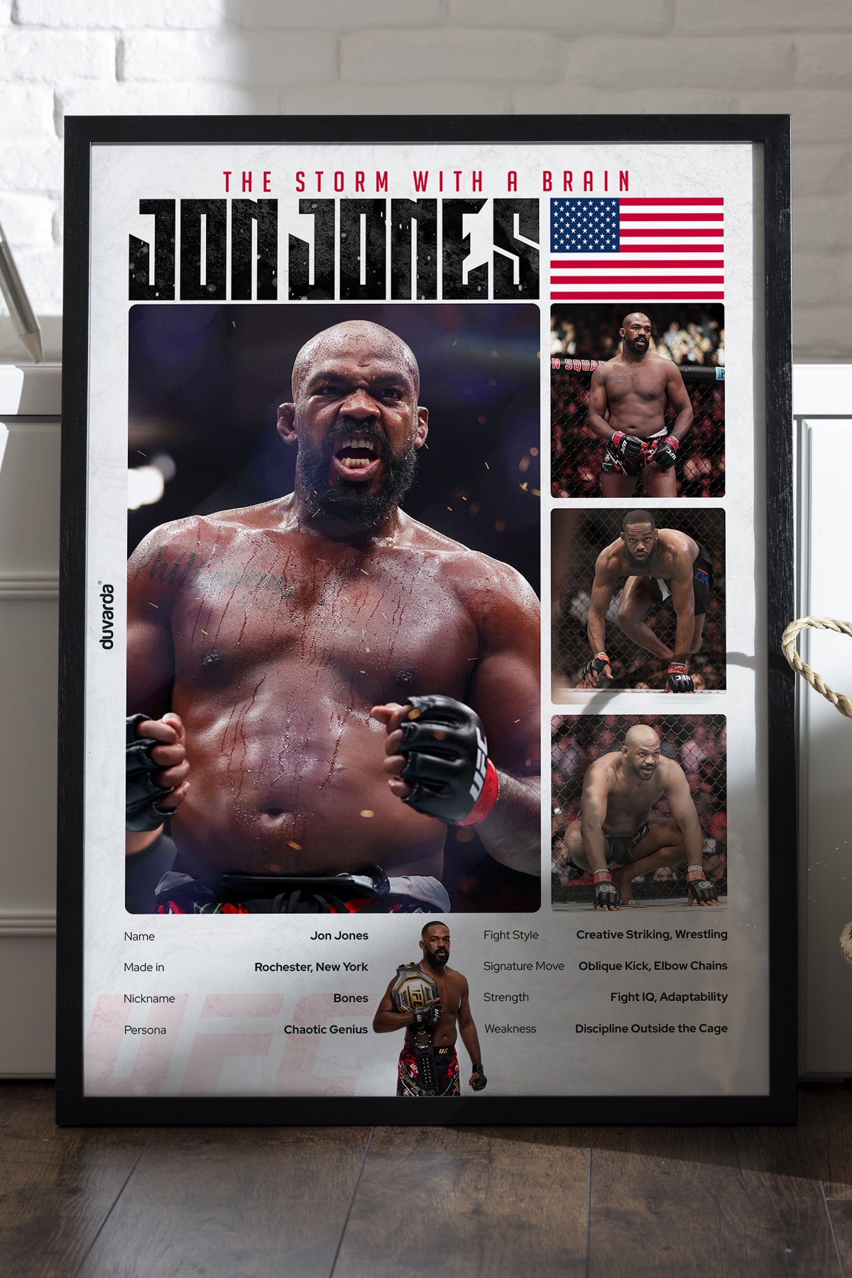 Jon Jones UFC - tablo