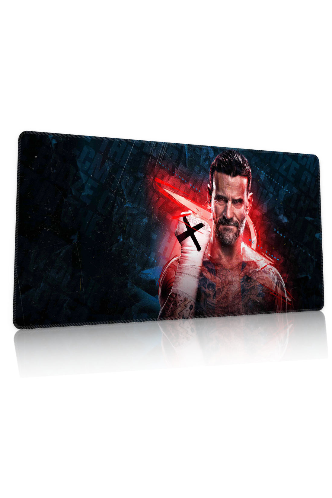 Smack Down CM Punk - mousepad