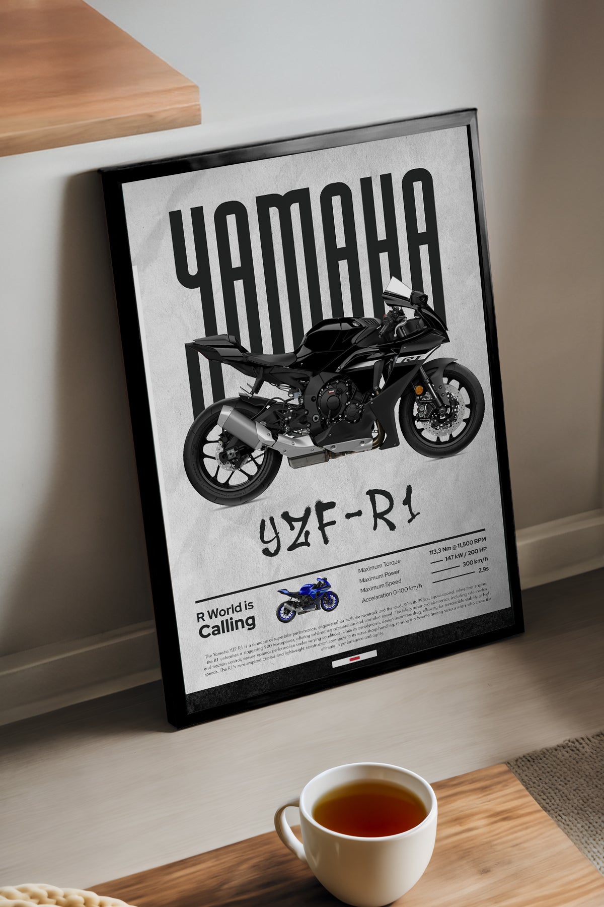 Yamaha YZF R1 Siyah