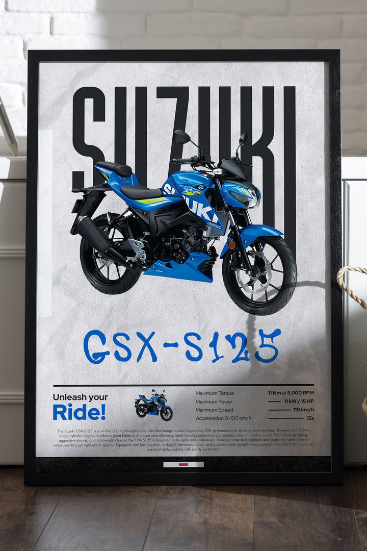 Suzuki GSX-S 125 - tablo