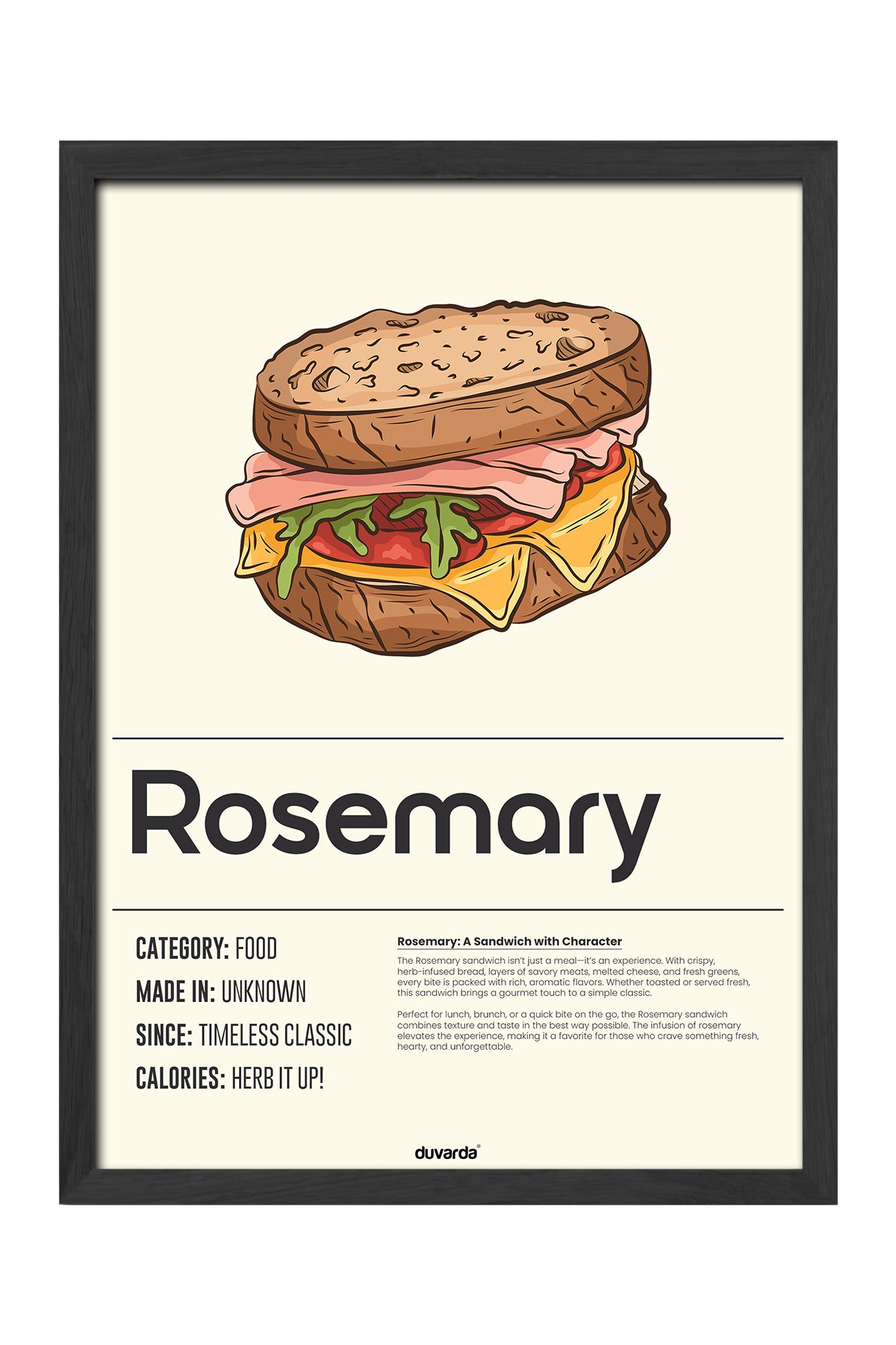Rosemary Siyah