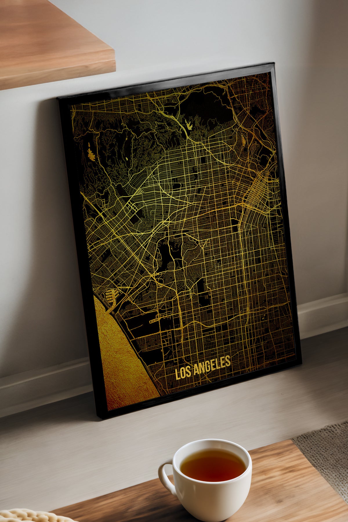 Los Angeles Şehir Haritası - tablo