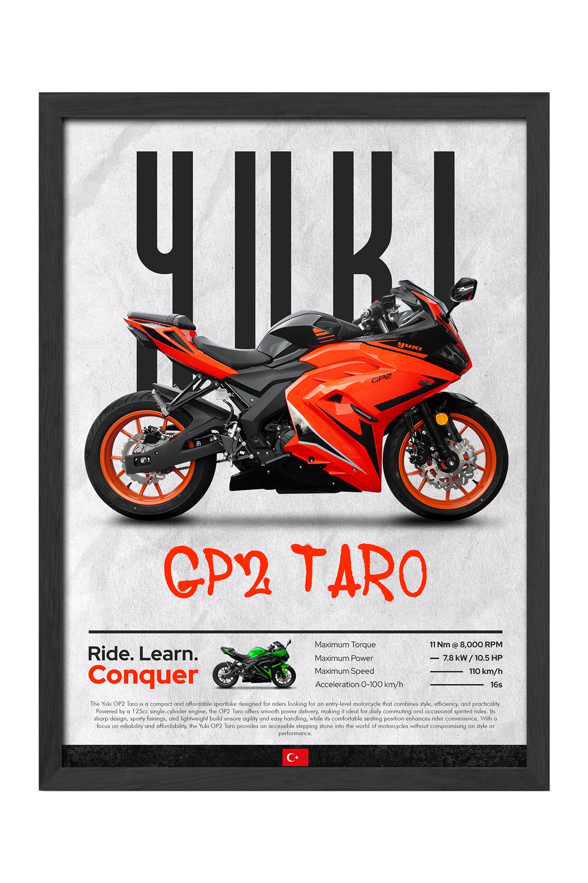 Yuki GP2 Taro Turuncu