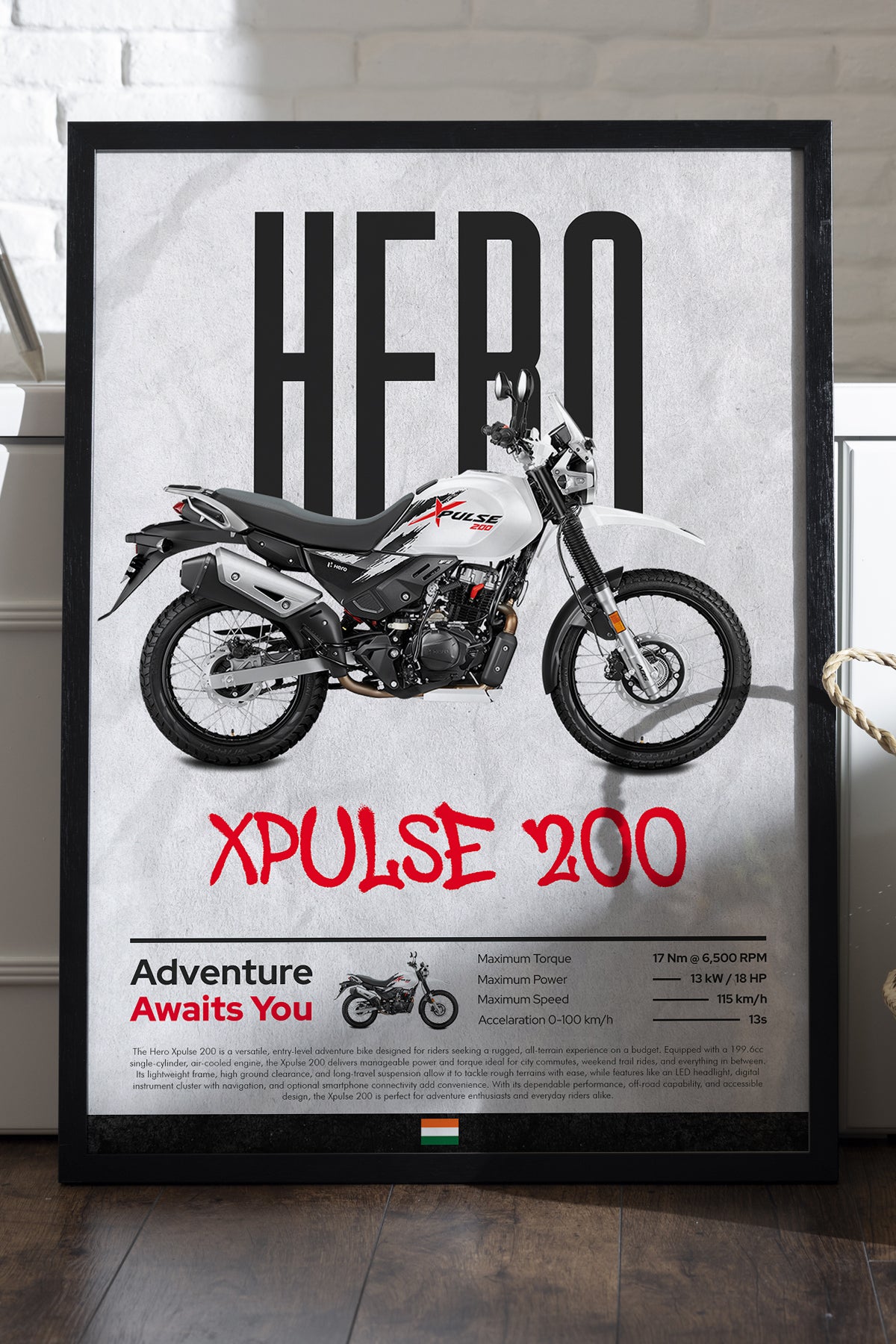 Hero X Pulse 200 Beyaz
