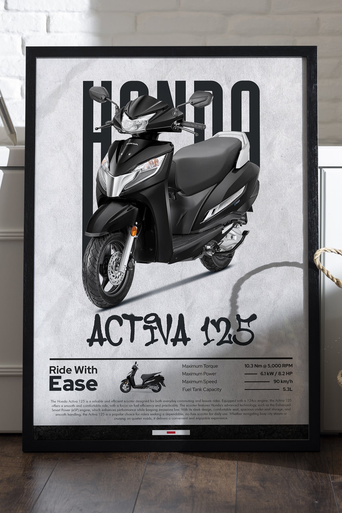 Honda Activa 125 - tablo