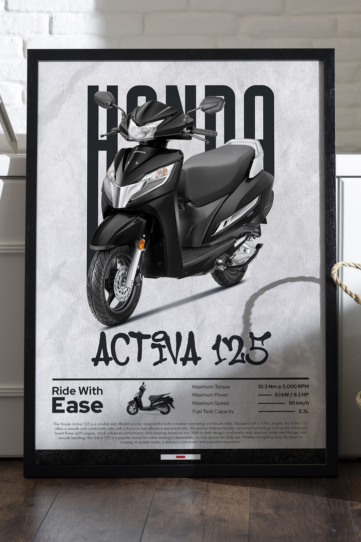 Honda Activa 125 - tablo