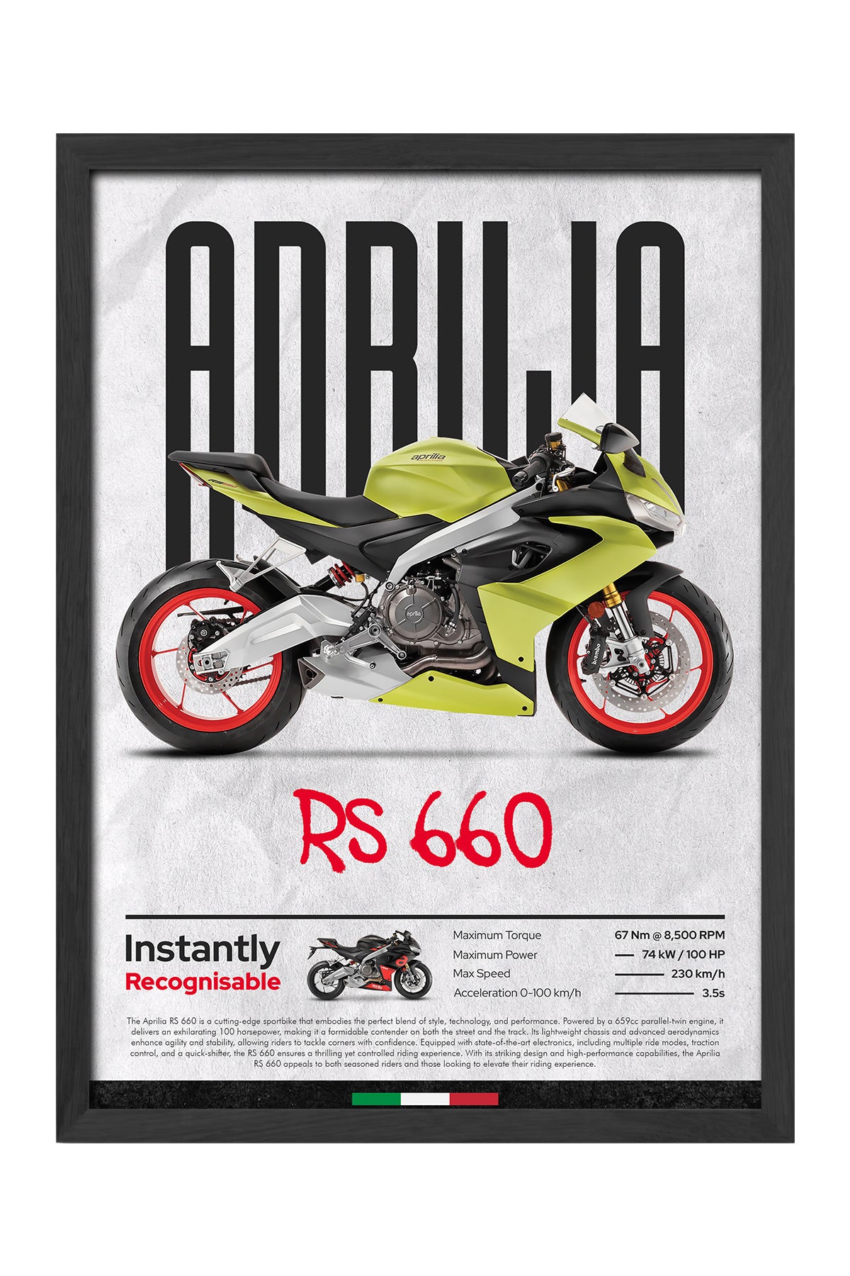 Aprilia RS 660 Sarı