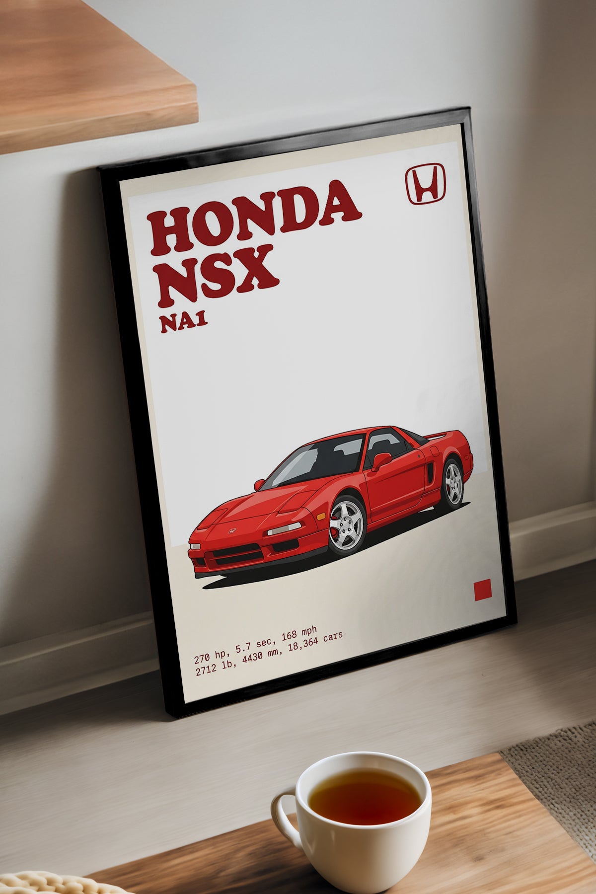 Honda NSX - tablo