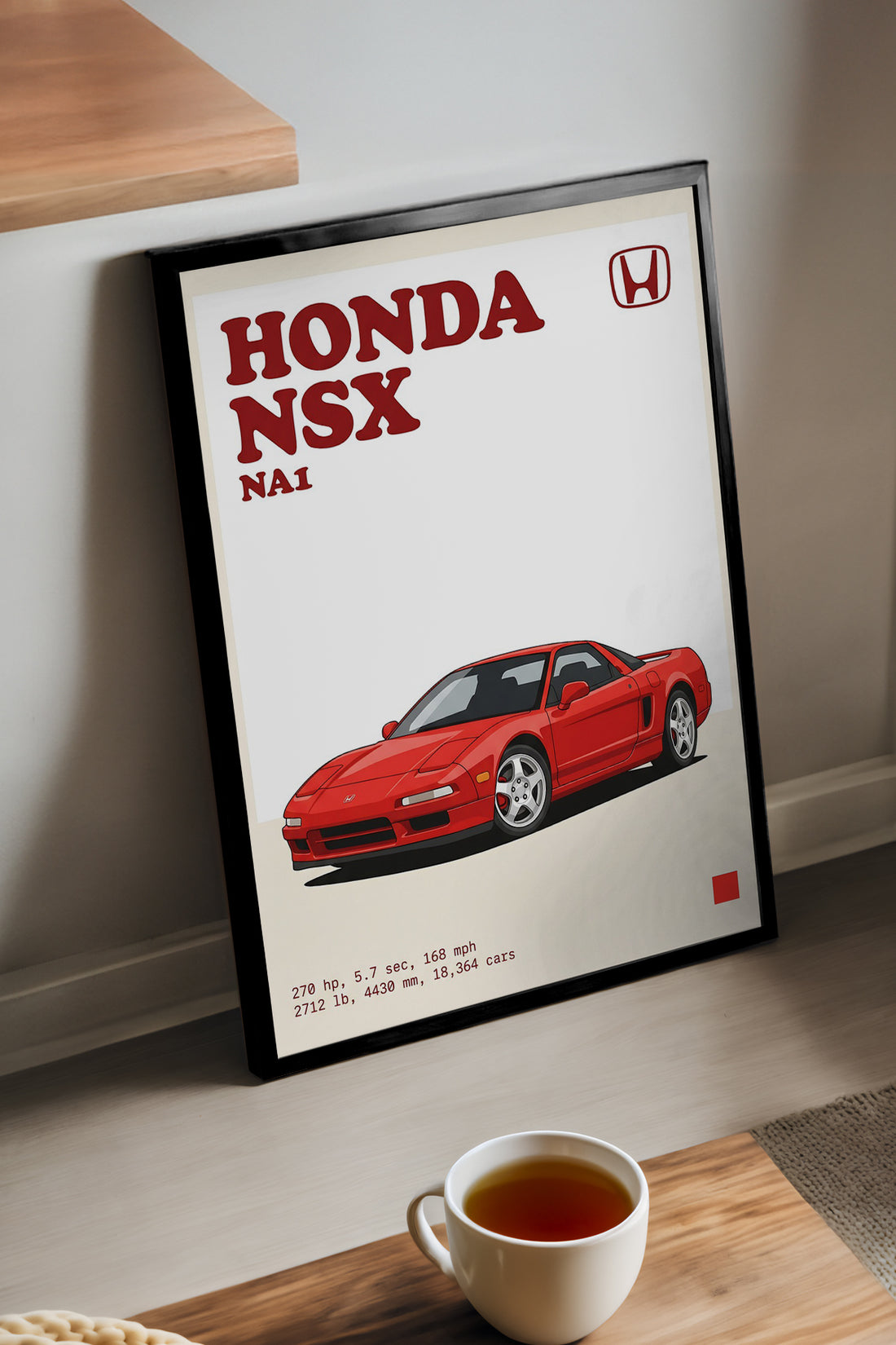 Honda NSX - tablo