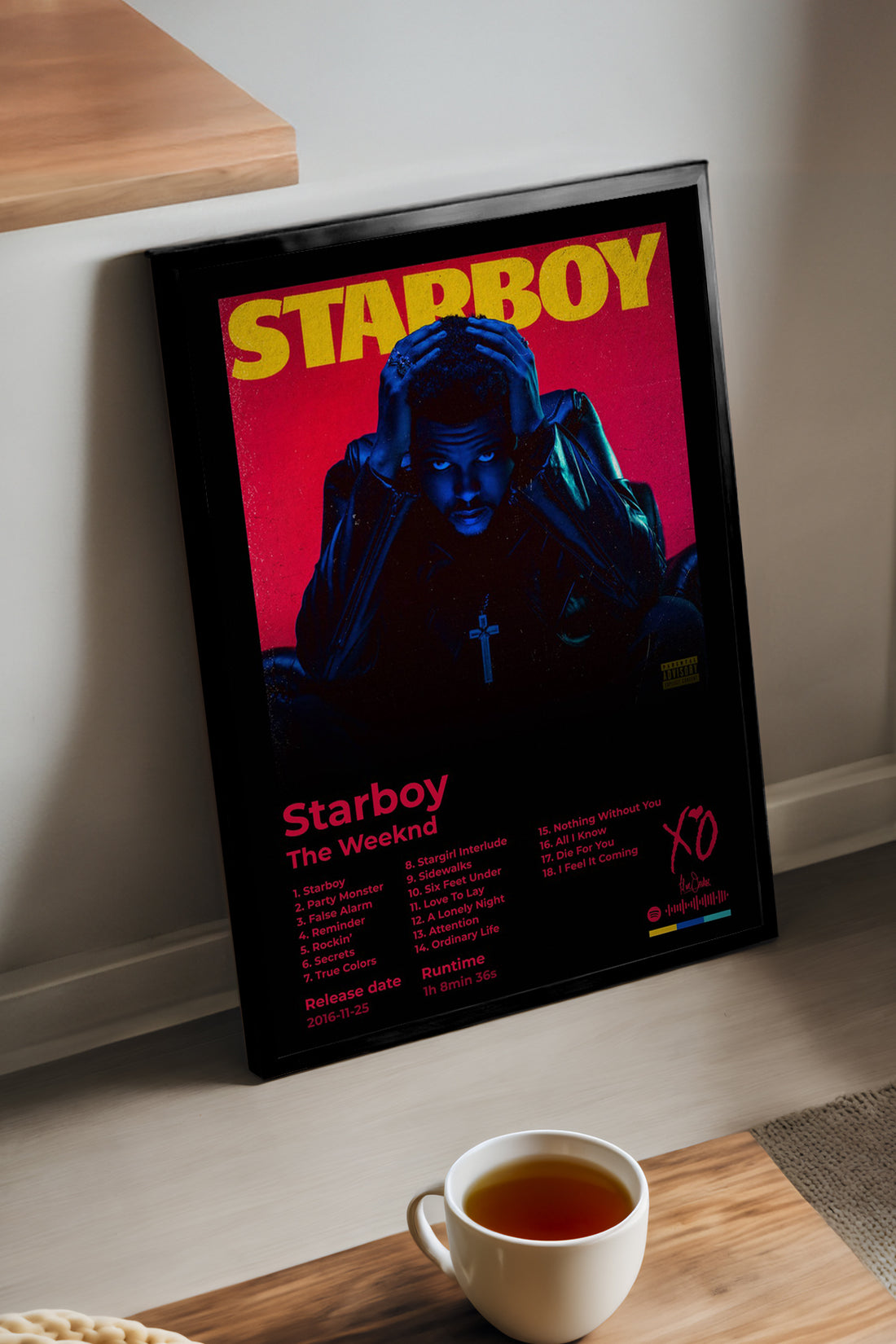 The Weeknd Starboy - tablo