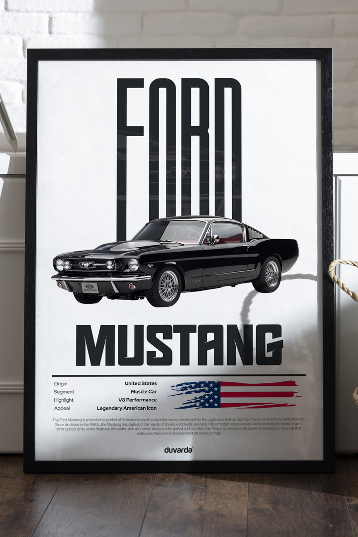 Ford Mustang Araba - tablo