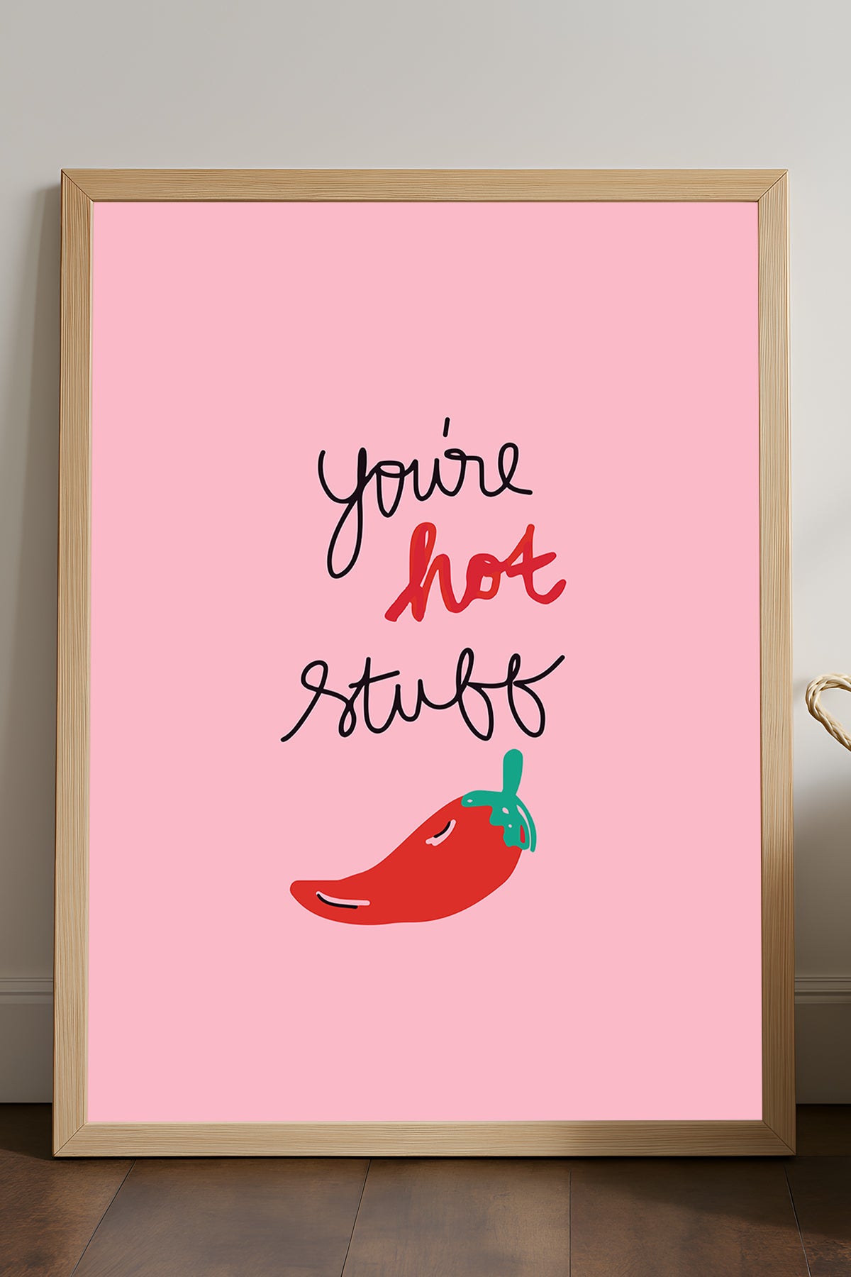 You are Hot Stuff - tablo