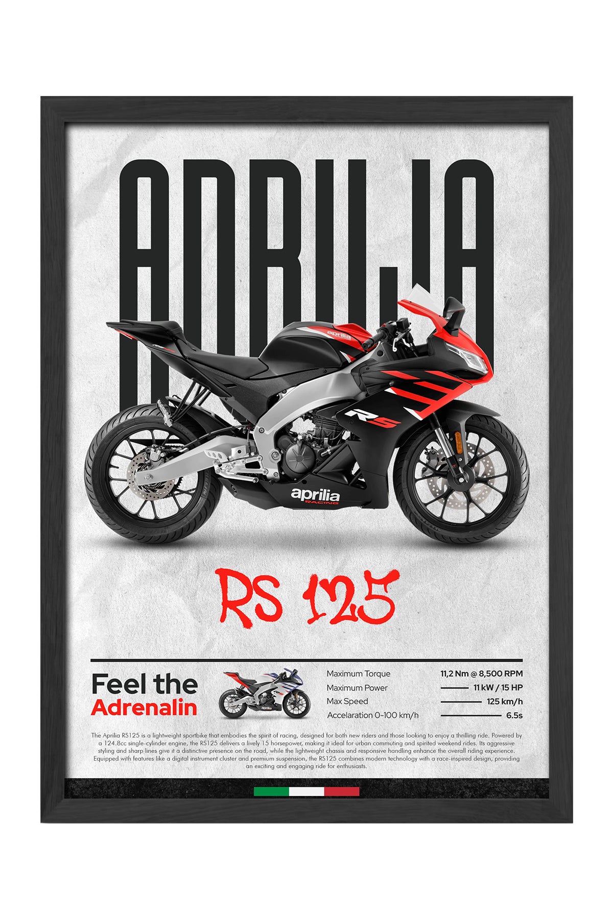 Aprilia RS 125 Kırmızı