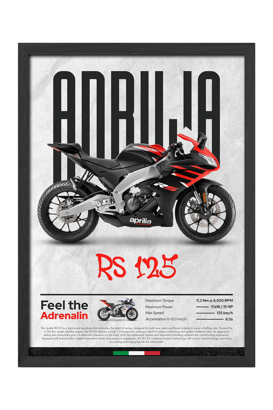 Aprilia RS 125 Kırmızı