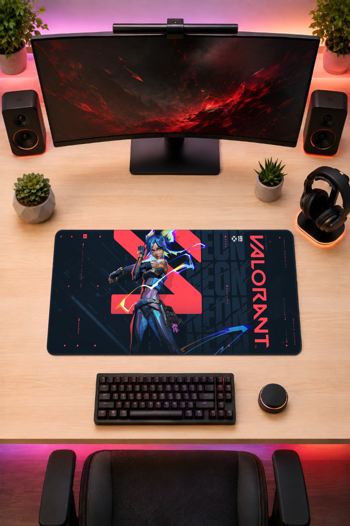 Valorant Neon - mousepad