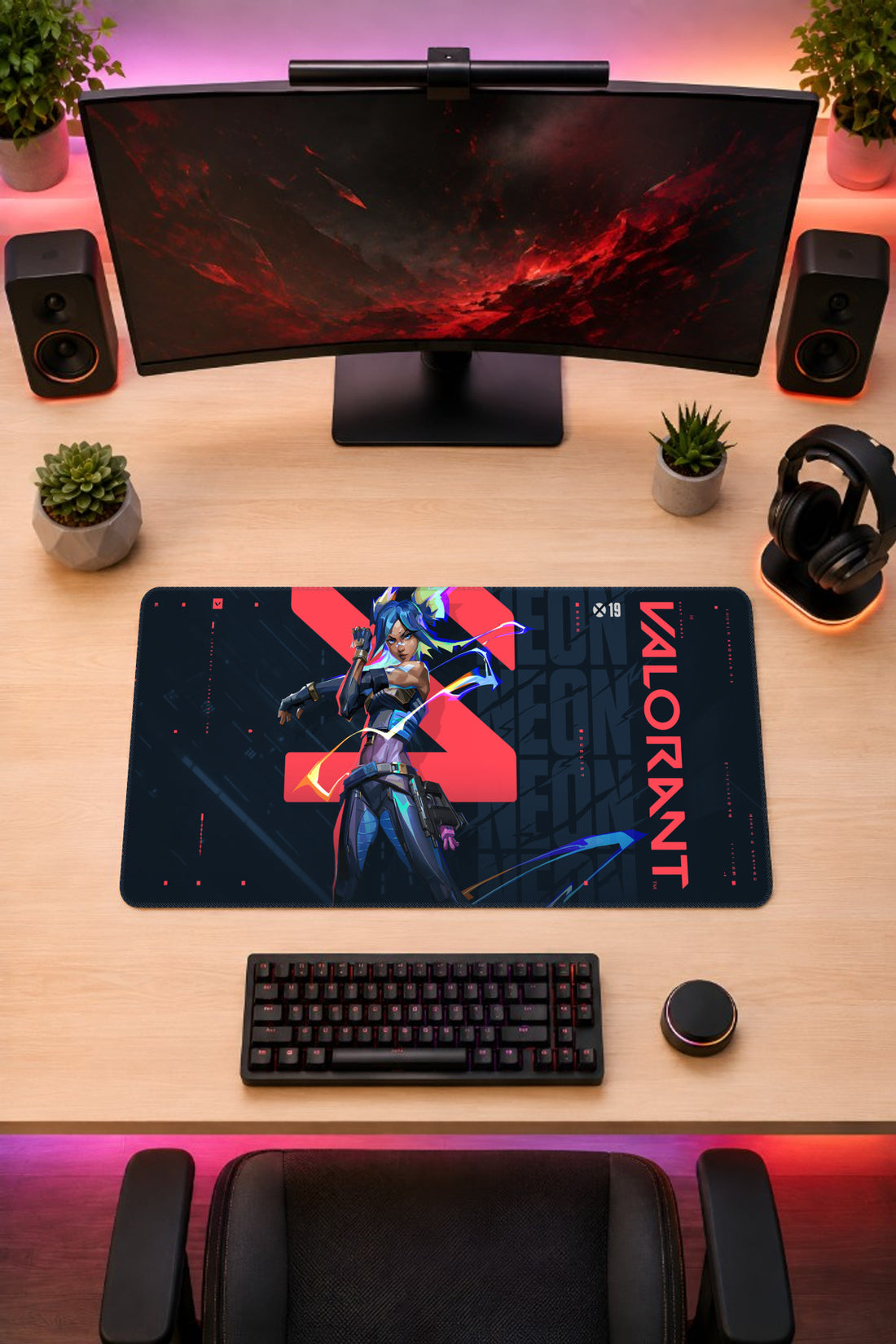 Valorant Neon - mousepad