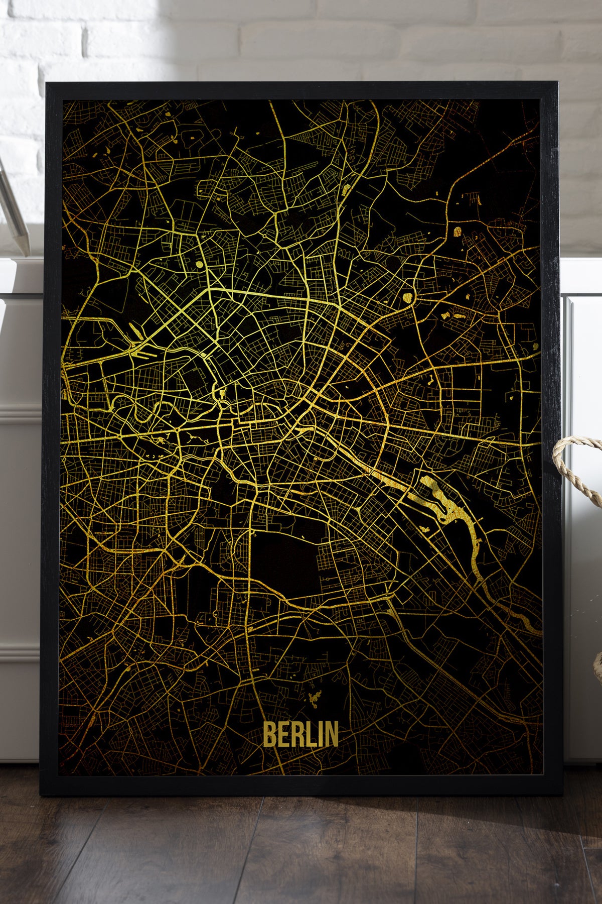 Berlin Şehir Haritası - tablo