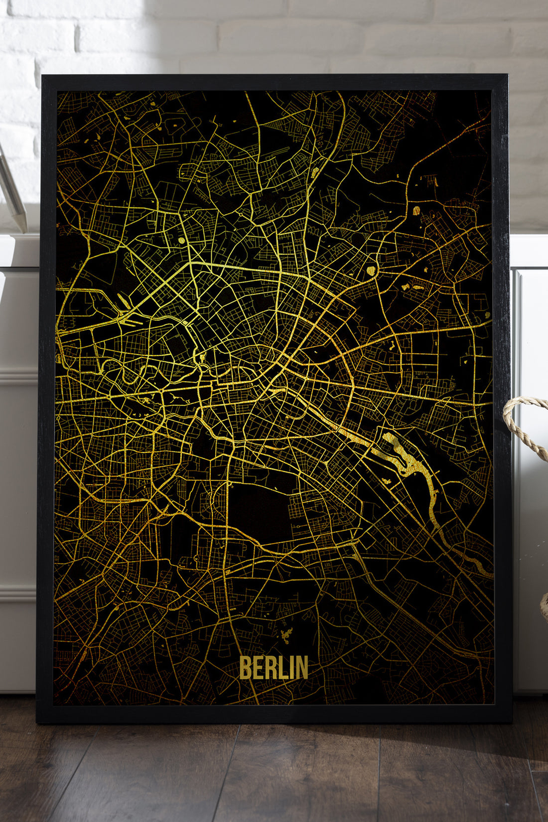 Berlin Şehir Haritası - tablo
