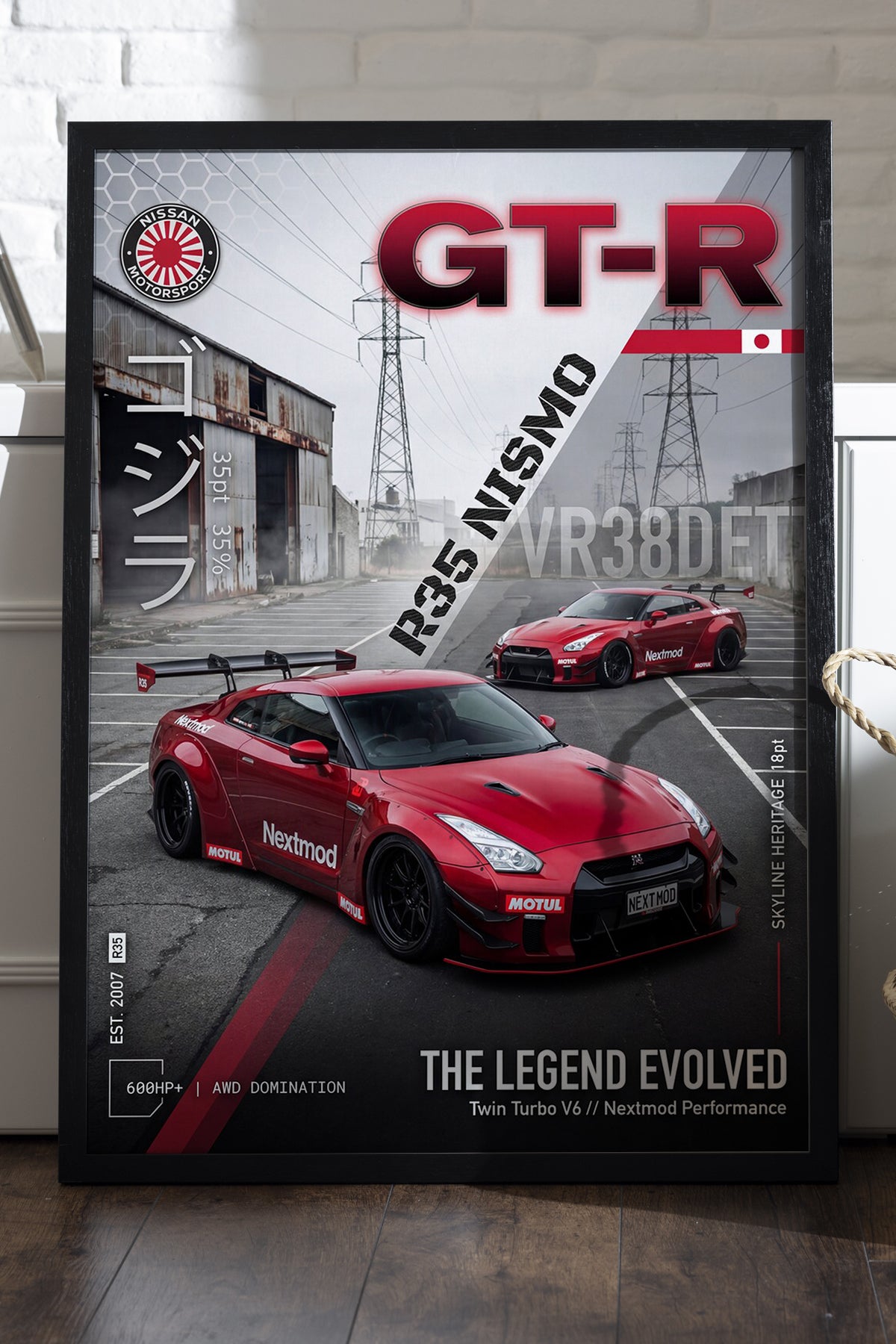Nissan GT-R R35 Nismo - tablo