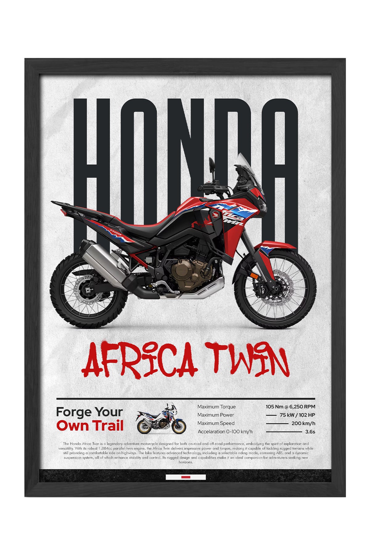 Honda Africa Twin Kırmızı