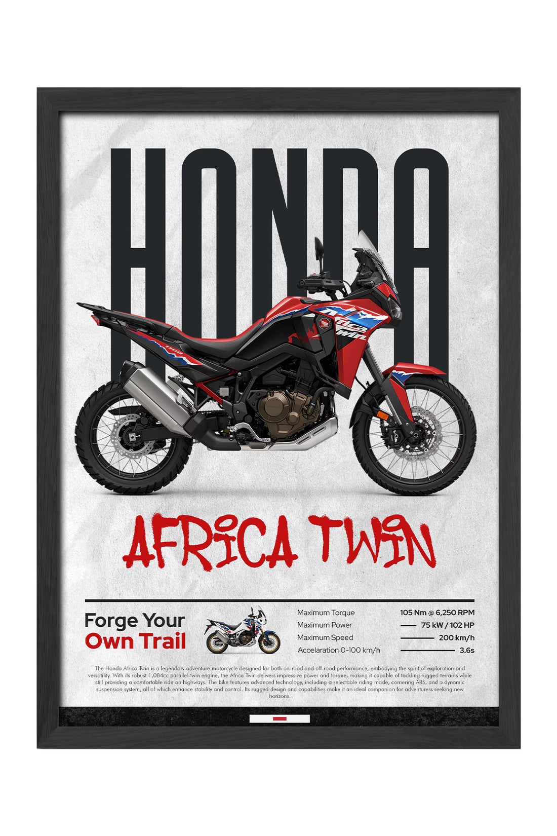 Honda Africa Twin Kırmızı