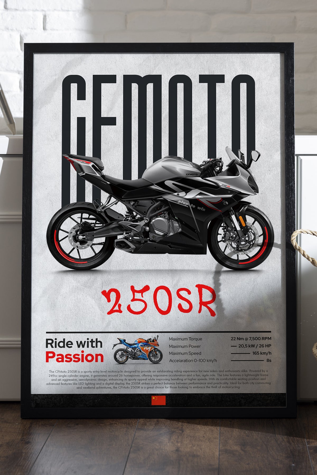 CFMOTO 250 SR Gri