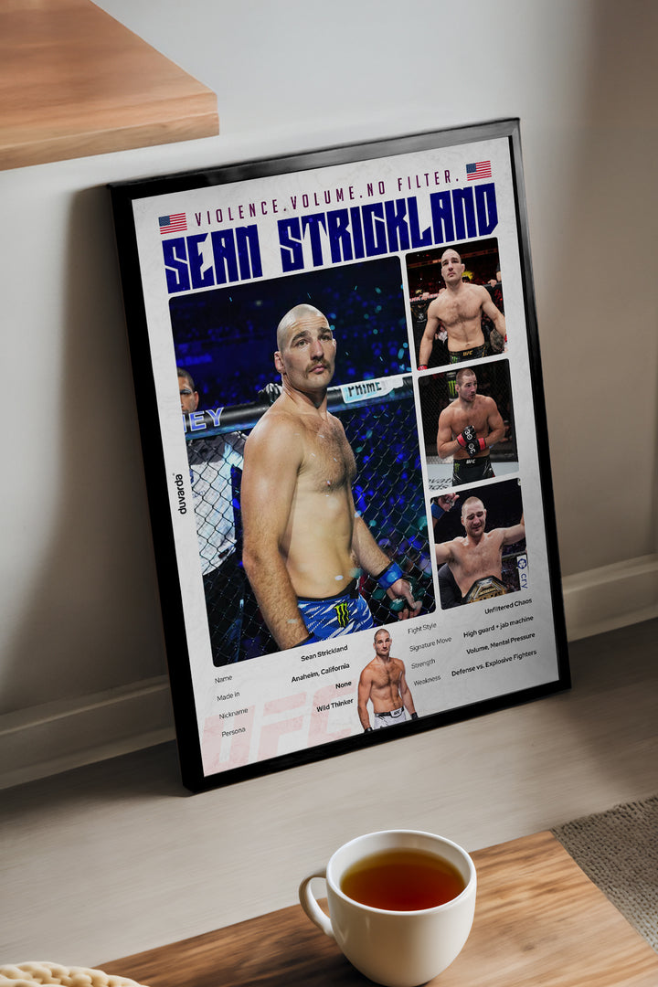 Sean Strickland UFC - tablo