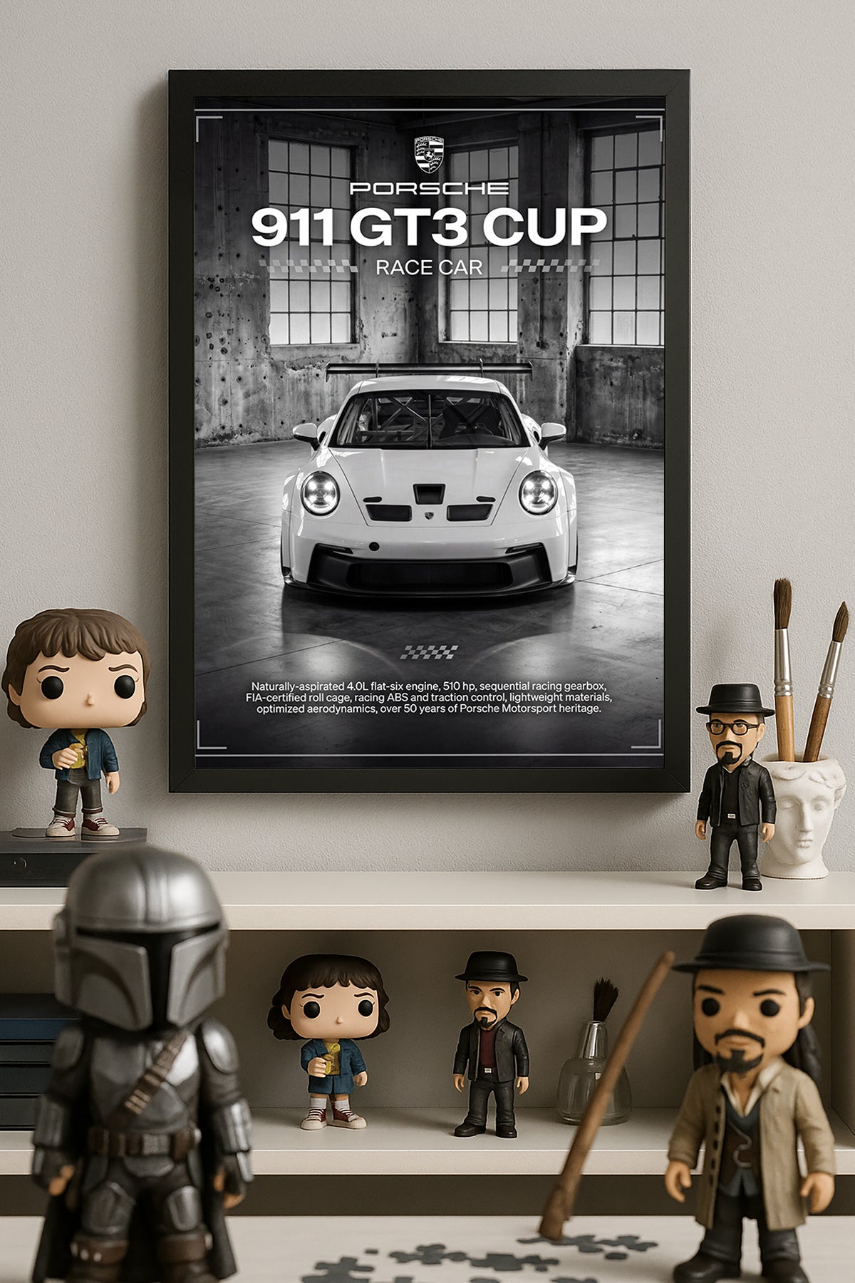Porsche 911 GT3 Cup - tablo