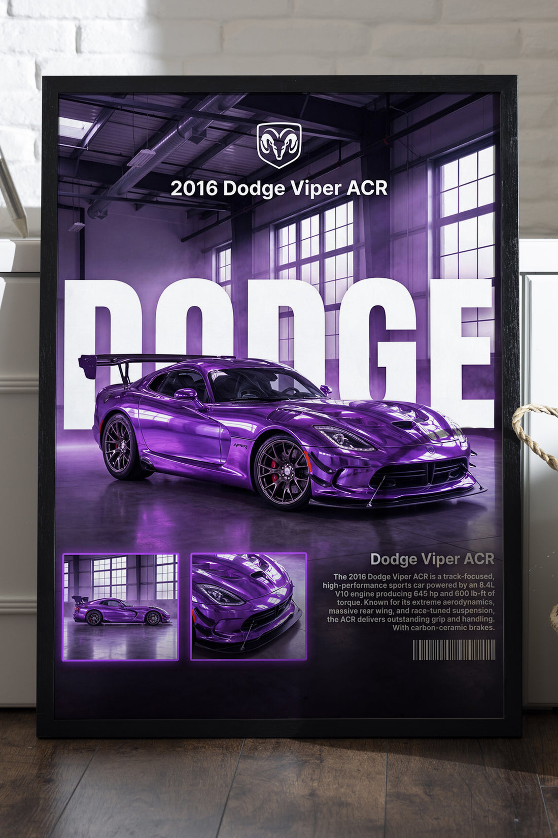 Dodge Viper - tablo