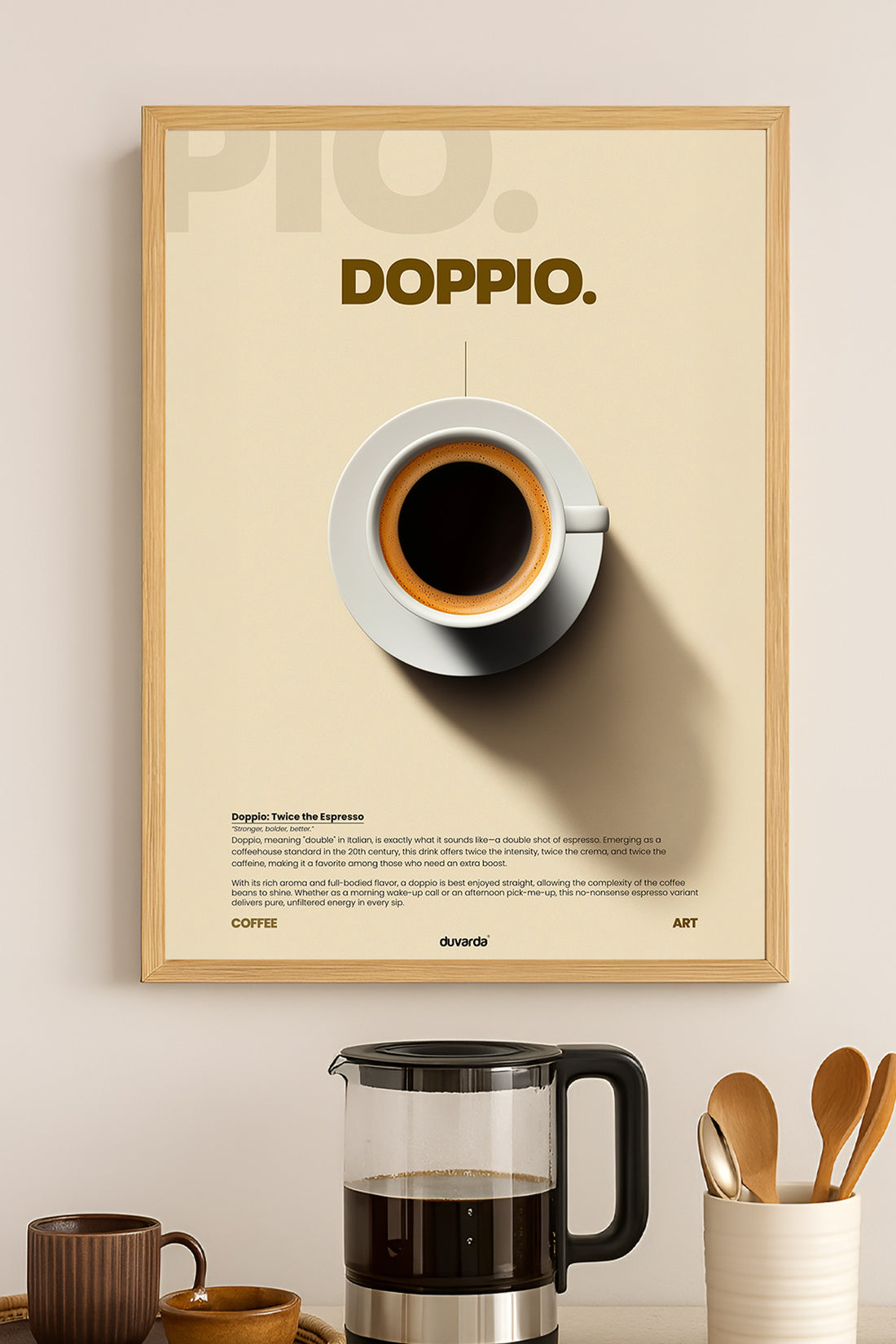 Doppio Kahve - tablo