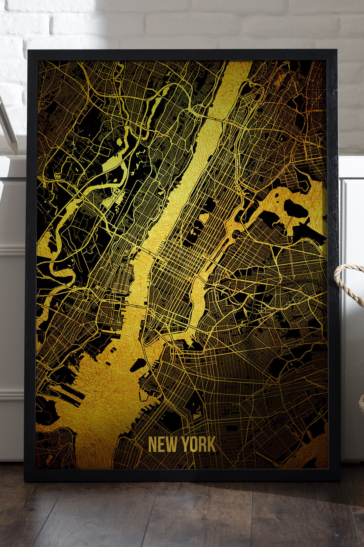 New York Şehir Haritası - tablo
