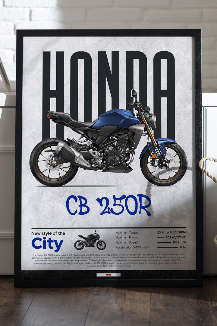 Honda CB 250 R Mavi