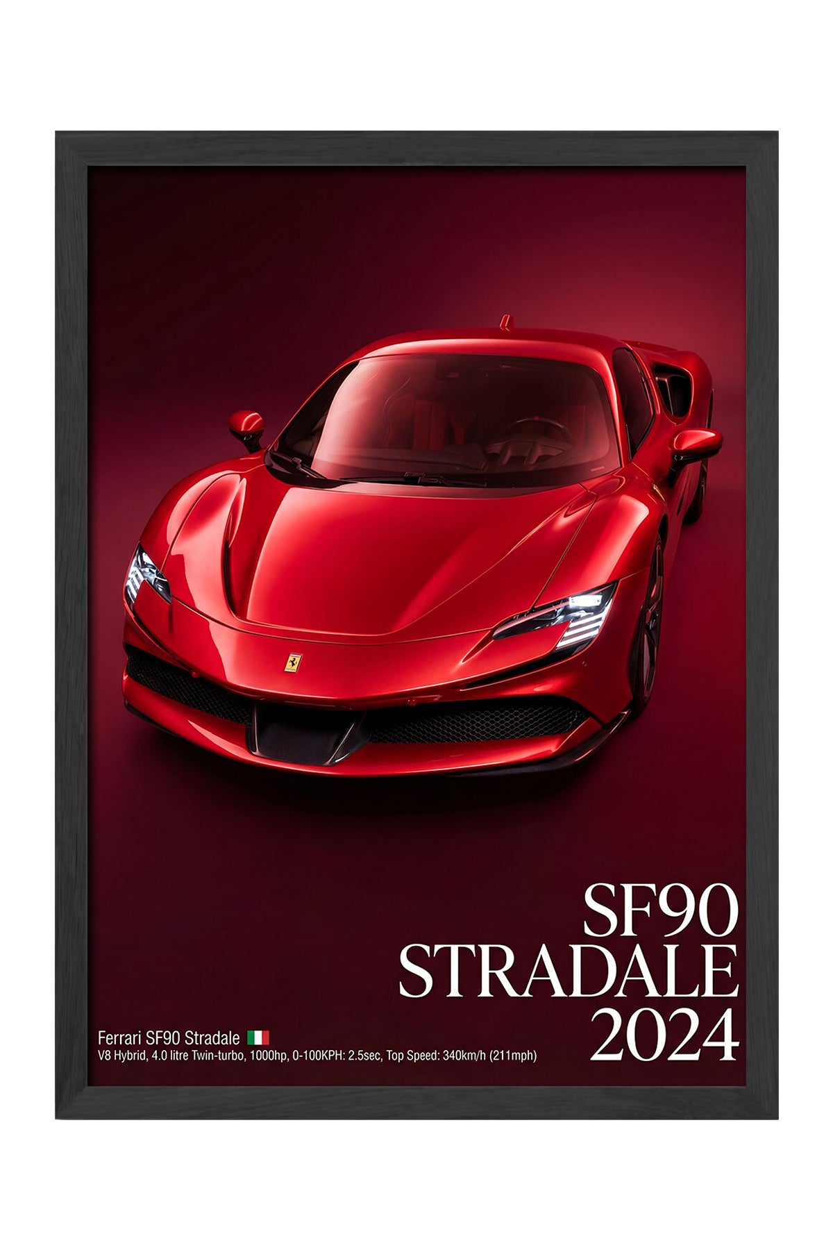 Ferrari SF90 Stardale 2024 - tablo